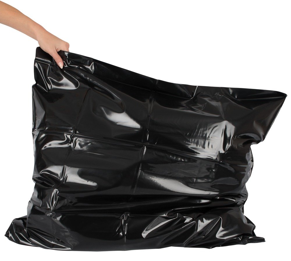Zwarte Lak Kussensloop – Glanzende Vinyl Pillowcase - Lack - Afbeelding 2