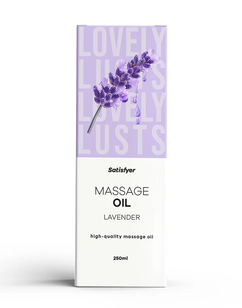 Satisfyer Massageolie Lavendel – Sensuele Massageolie 250 ml