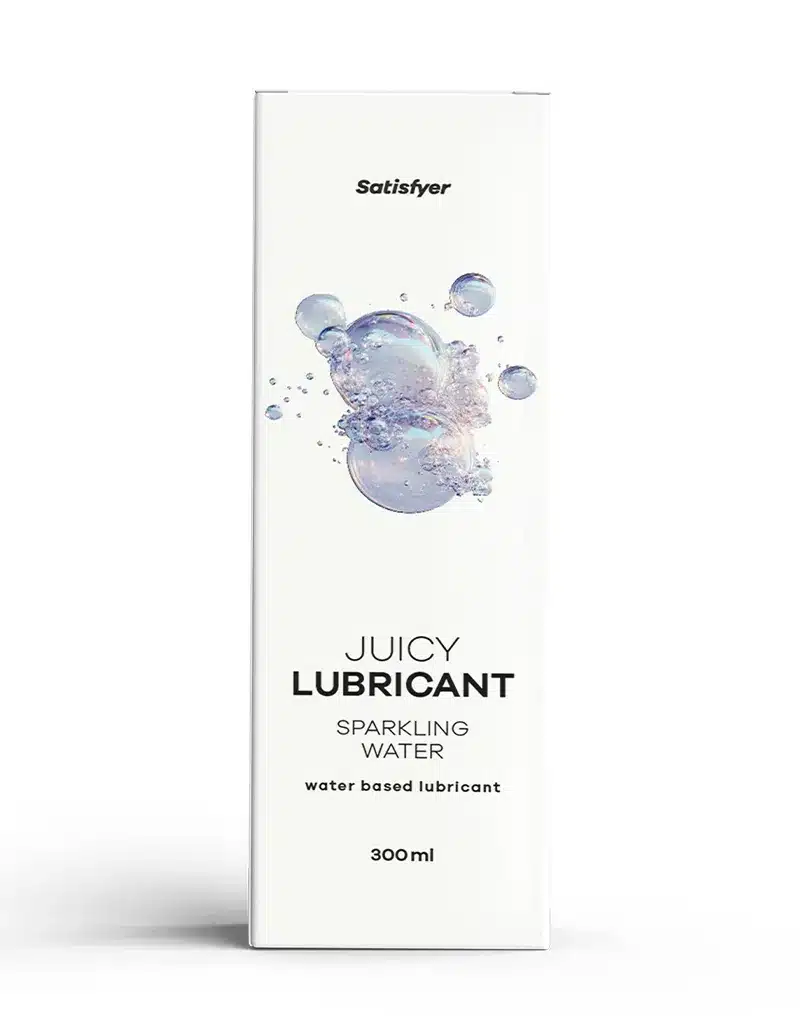 Satisfyer Sparkling Water – Tinkelend Glijmiddel op Waterbasis (300 ml)
