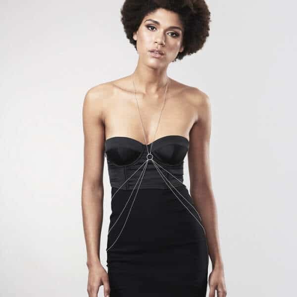 Bijoux Indiscrets- Body Chain - Metaal - Zilver
