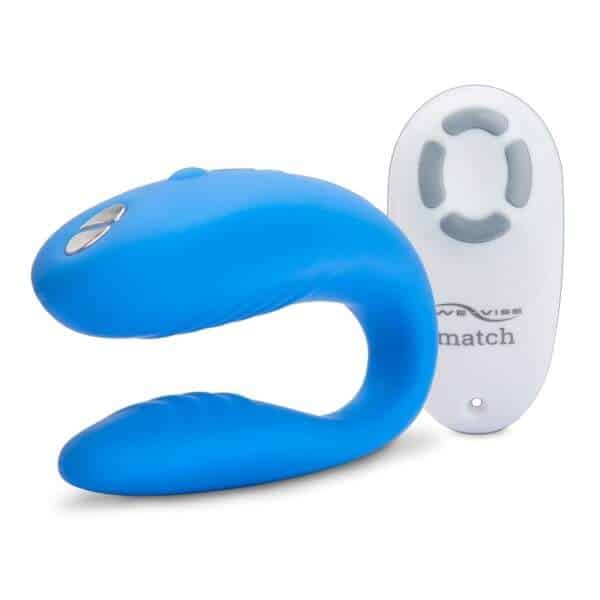 We-Vibe - Match - Vibrator voor Koppels - Remote Control Blauw