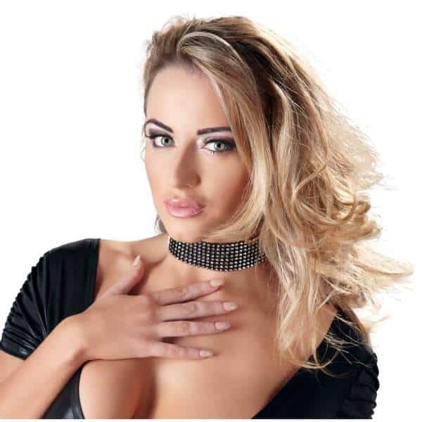 Strass Choker Bad Kitty