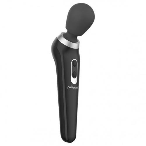 Palm Power - Extreme Vibrator Black - Massage Wand - Zwart