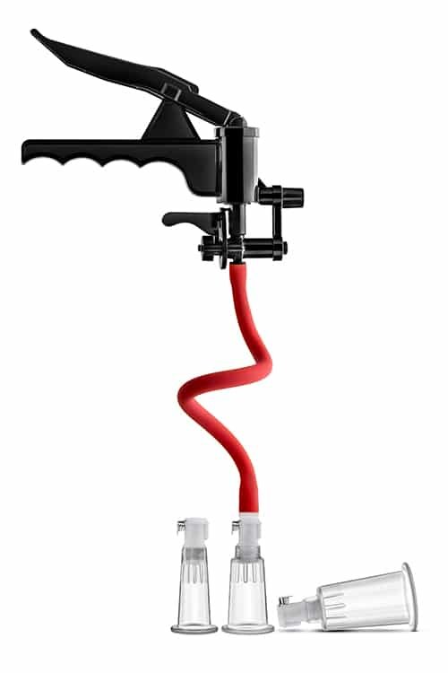 Blush - Clitoris Pomp - Tepel Pomp - Deluxe - 3 Cylinders - Trigger Pump - Afbeelding 3