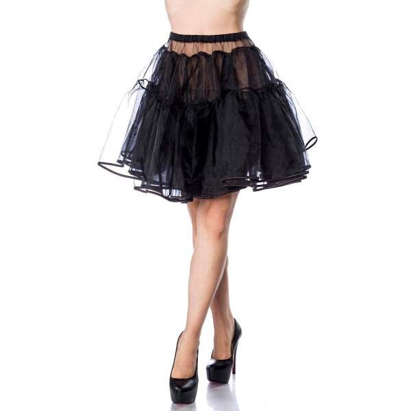 Belsira - Petticoat - Laagjes - Gaas - Zwart
