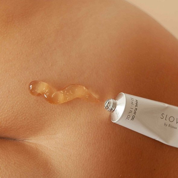 Bijoux Indiscrets - Slow Sex - Anal Play Gel - Glijmiddel - Massageolie - Kokosnoot - Waterbasis - Afbeelding 2