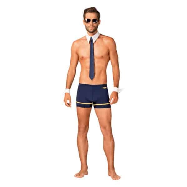 Obsessive - Piloot - 4-delig - Wit - Goud - Blauw