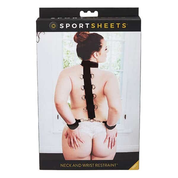 Sportsheets - Bondage - Polsen - Nek - Zwart