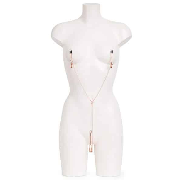 Fifty Shades of Grey - Tepelklemmen - Clitoris Klem - Ketting