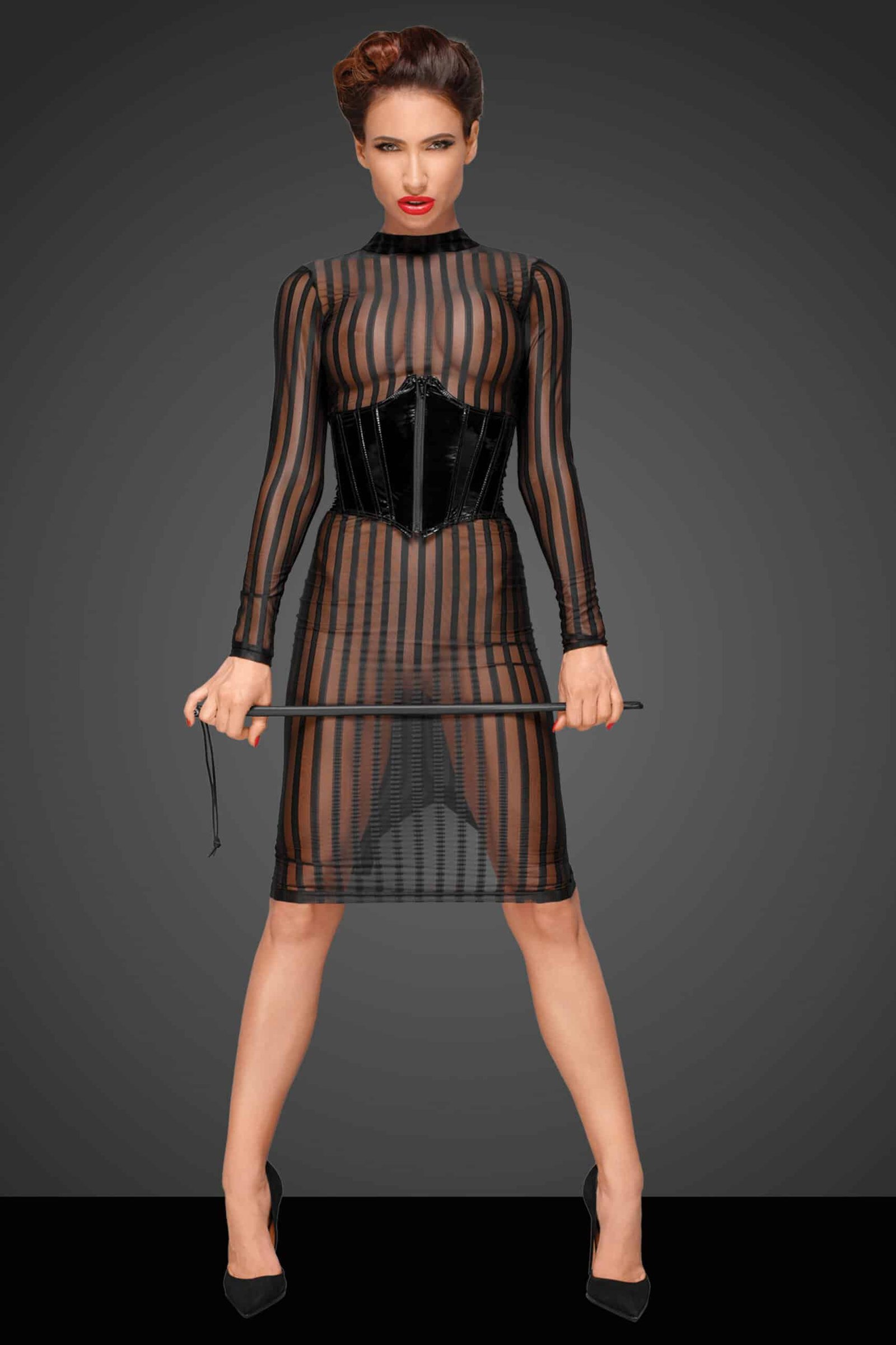 Noir Handmade Tule Jurk Classy - Afbeelding 5