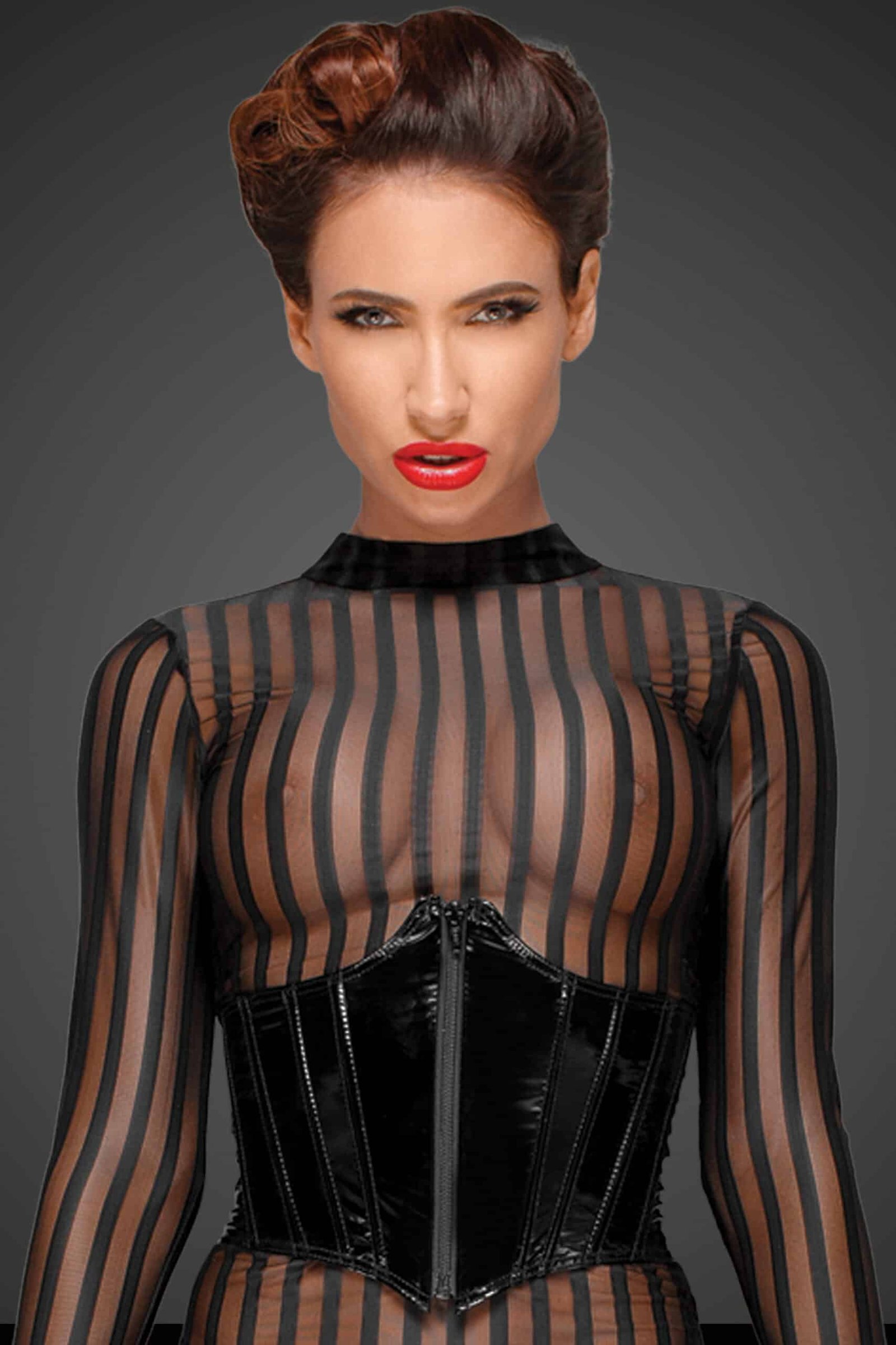 Noir Handmade Tule Jurk Classy - Afbeelding 3