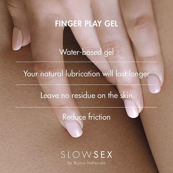 Bijoux Indiscrets - Slow Sex - Finger Play Gel - Masturbatiegel - Kokosnoot - Afbeelding 3