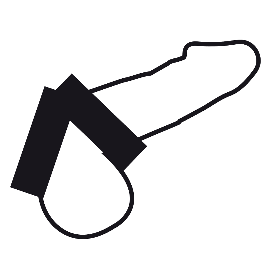 Darkness | Flexibele Cock Ring | Siliconen Penis Ring - Afbeelding 2