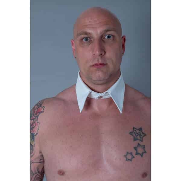 Leren Kraag Wit Chippendales - Bizonder