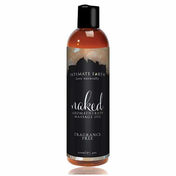 Intimate Earth - Massage Olie Naked Unscented - Reukloos