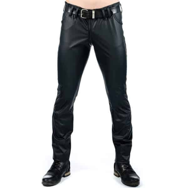 Benno Von Stein - Kyngax - Broek - PU Leer - Zwart