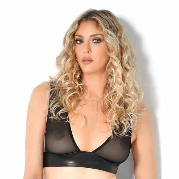 Patrice Catanzaro - Saint Raphael - Brassiere - Wetlook - Gaas - Zwart