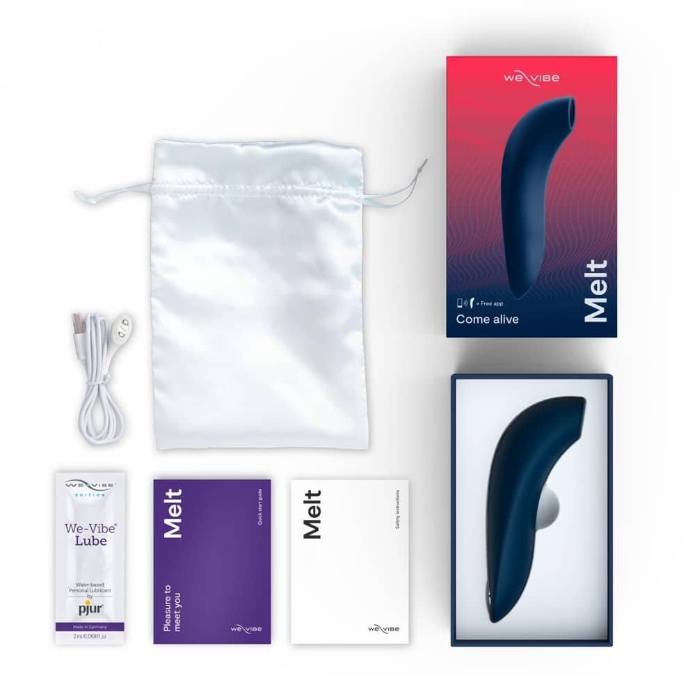 We-Vibe - Melt - Luchtdruk Vibrator - Blauw - Afbeelding 4