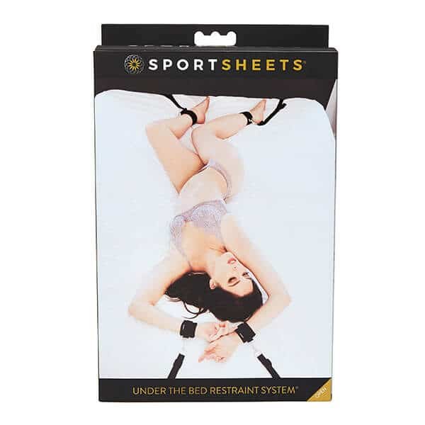 Sportsheets - Under The Bed Restraints - Complete Bondage Set - Zwart