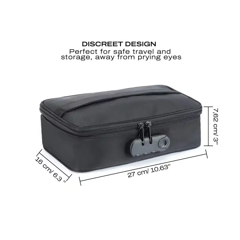 Dorcel - Discreet Box - Toy Opberg Box - Met Slot - Zwart - Afbeelding 3
