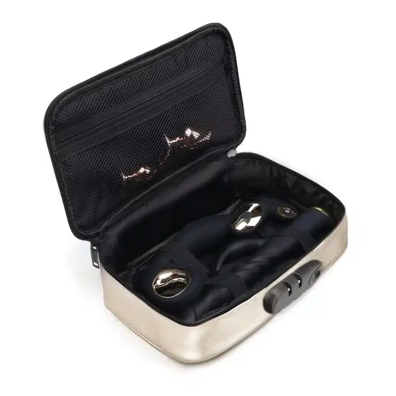 Dorcel - Discreet Box - Toy Opberg Box - Met Slot - Goud - Afbeelding 2