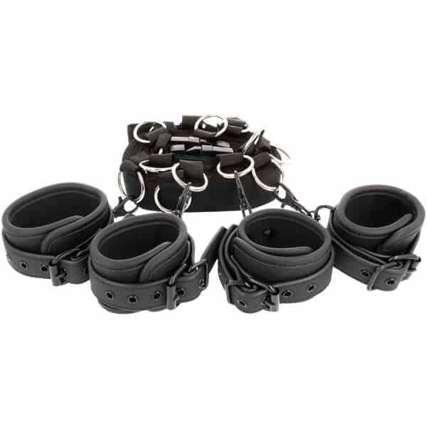 Bed Binding Set Verstelbaar - Fetish Submissive