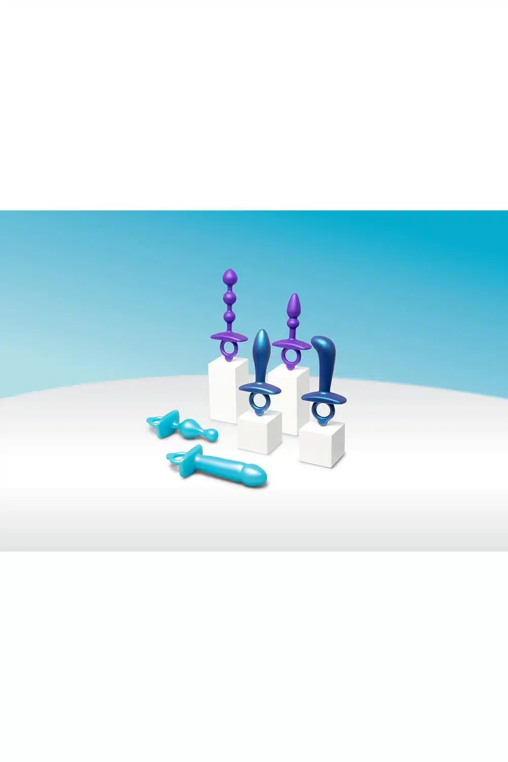 b-Vibe - Anal Beads - Zip - Siliconen - Paars - Afbeelding 8