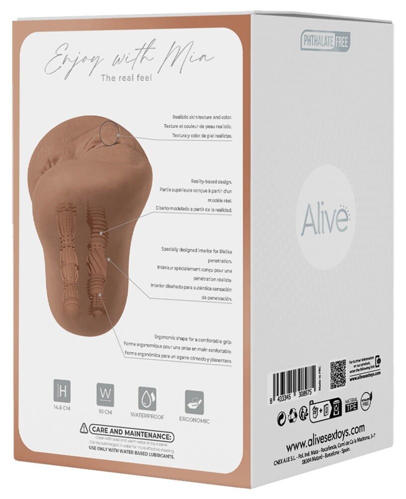 Alive - Torso Masturbator - Mia XL - Afbeelding 7