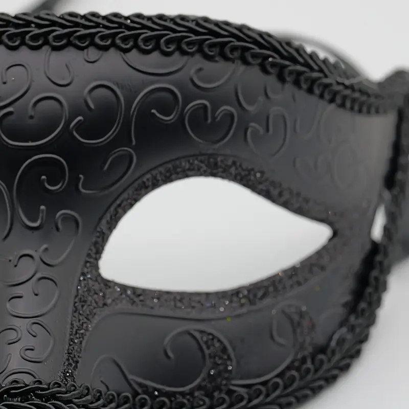 Cape Specialist - Masker - met Glitter - Zwart - Afbeelding 3