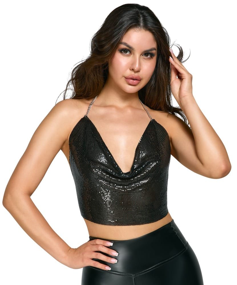 Cottelli Collection - Metalen Top - Waterval - Zwart - Afbeelding 3