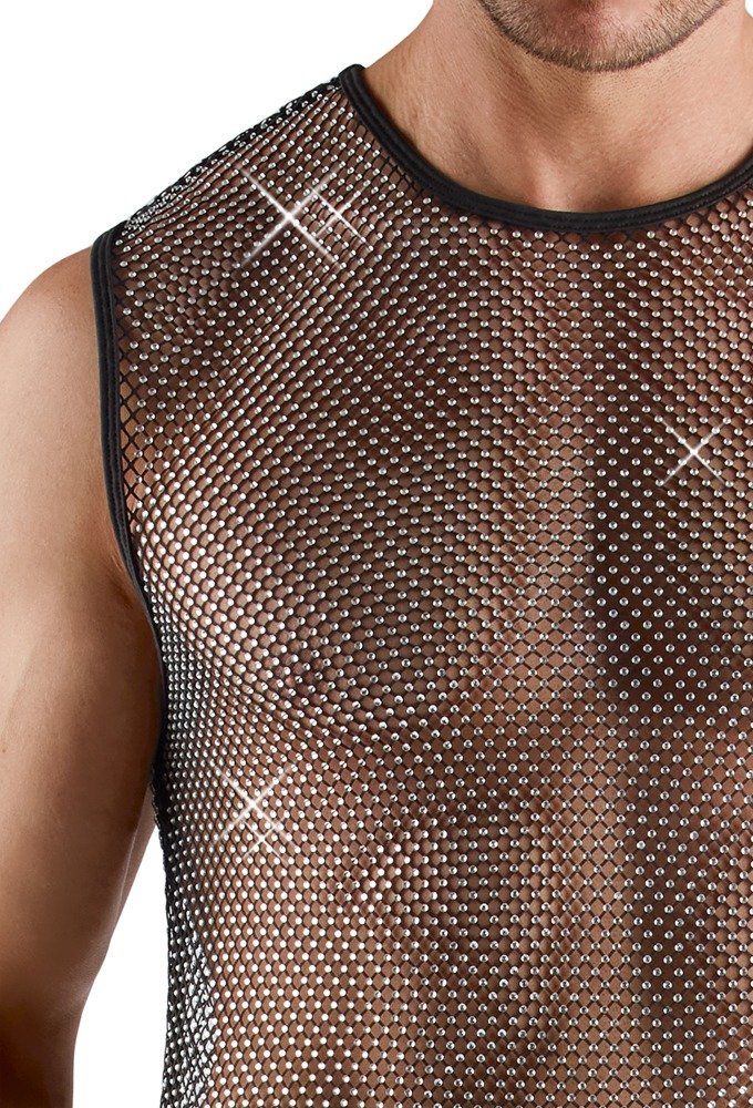 Visnet Shirt met Strass - Svenjoyment - Afbeelding 3