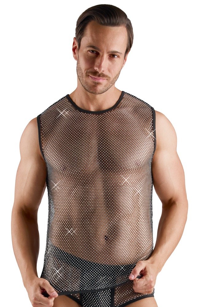 Visnet Shirt met Strass - Svenjoyment - Afbeelding 6