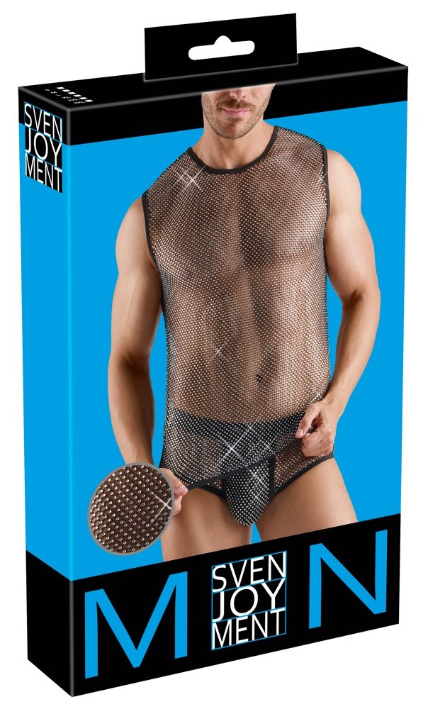 Visnet Shirt met Strass - Svenjoyment - Afbeelding 9