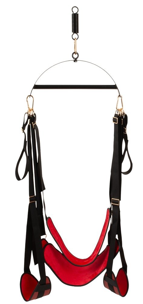 Love Sling Sex Swing Deluxe met Padding – Bad Kitty - Afbeelding 6