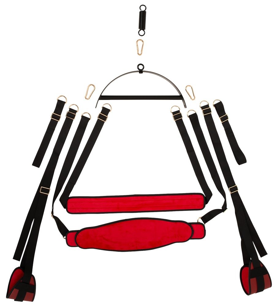 Love Sling Sex Swing Deluxe met Padding – Bad Kitty - Afbeelding 7