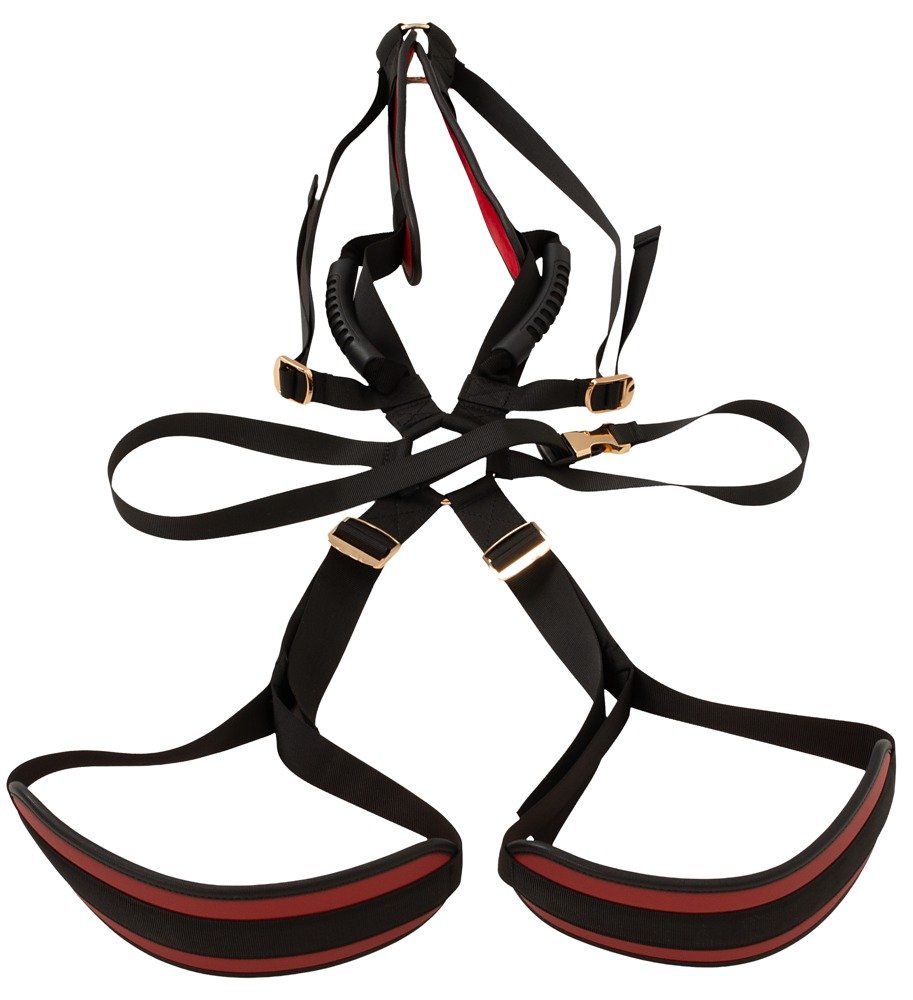 Sex Swing Body Harnas met Padding en Handgrepen – Bad Kitty - Afbeelding 4