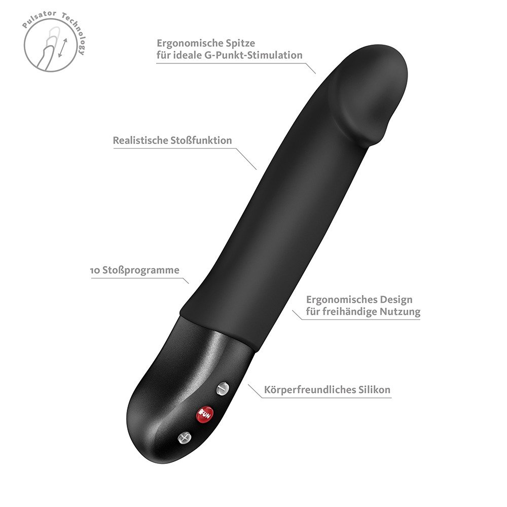 Stotende Vibrator voor G-Spot Stronic Real - Fun Factory