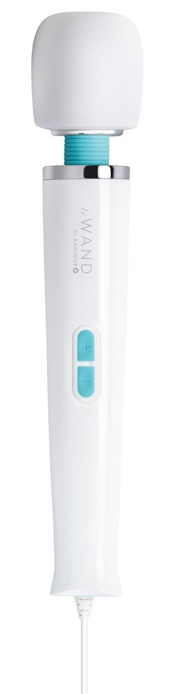 Le Wand Witte Vibrator Plug-in met Snoer - Afbeelding 2