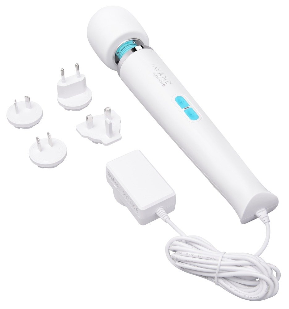 Le Wand Witte Vibrator Plug-in met Snoer - Afbeelding 7
