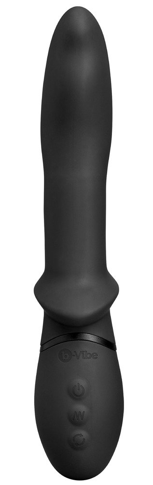 Rimming P-Spot Vibrator met Roterende Kralen - b-Vibe - Afbeelding 6