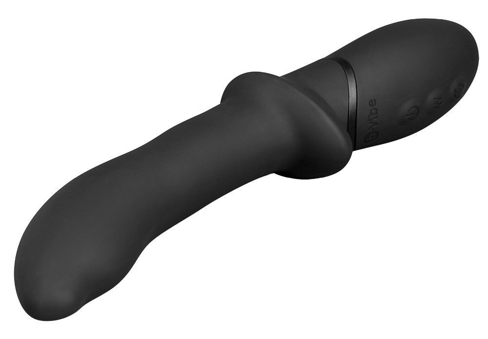Rimming P-Spot Vibrator met Roterende Kralen - b-Vibe - Afbeelding 3