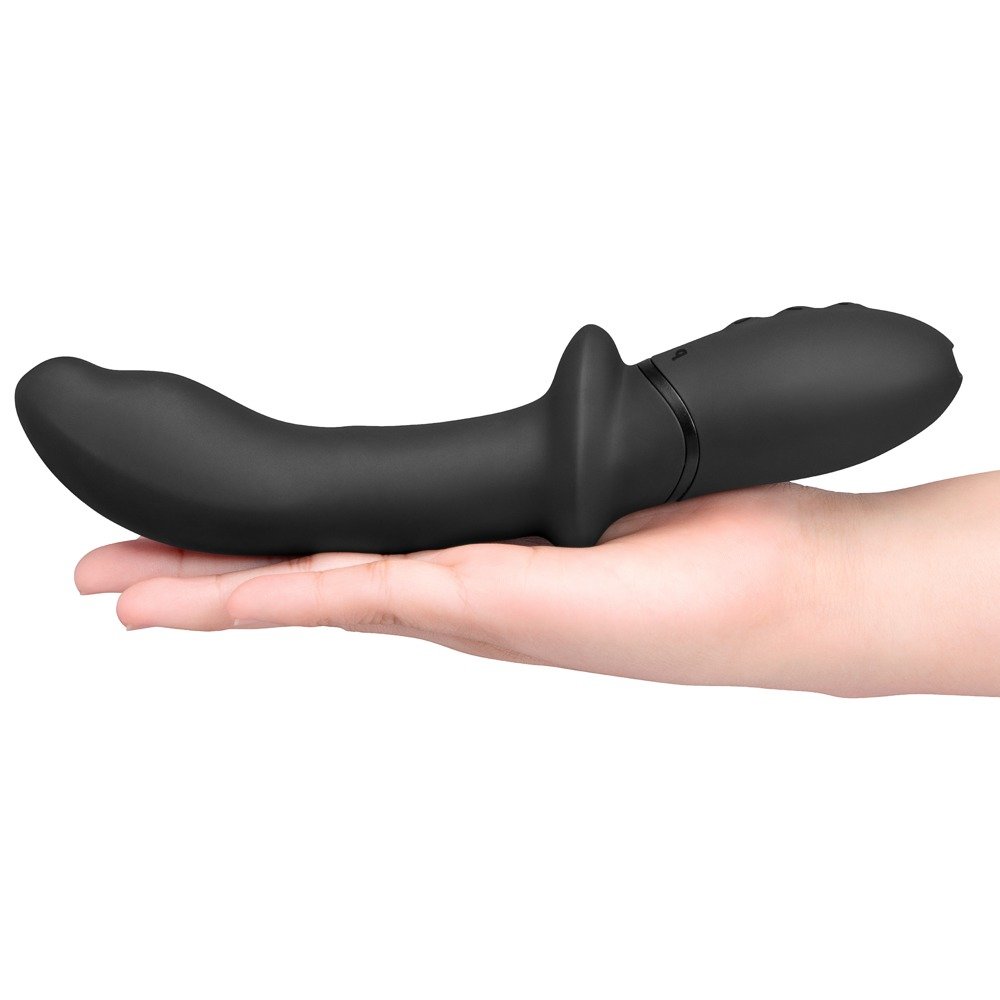 Rimming P-Spot Vibrator met Roterende Kralen - b-Vibe - Afbeelding 2
