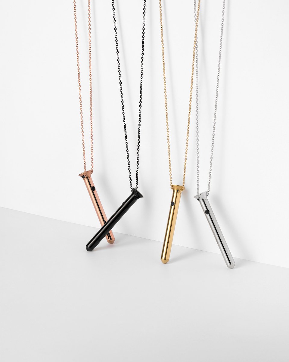 Vibrator Sieraad aan Ketting - Vesper Mini Zilver- Crave - Afbeelding 7