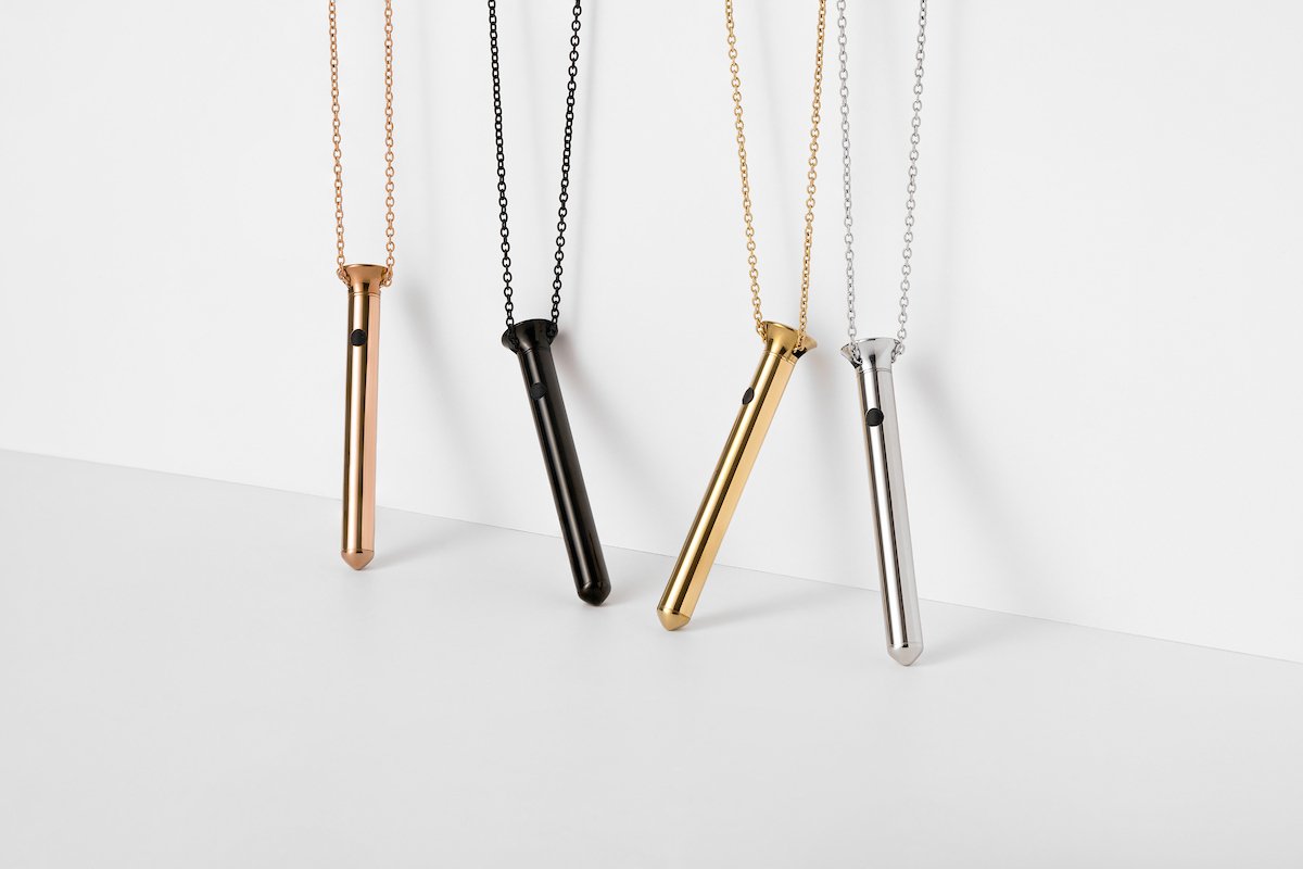 Vibrator Sieraad aan Ketting - Vesper Mini Zilver- Crave - Afbeelding 5